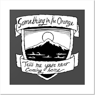 Something in the Orange - Zach Bryan - Illustrated Lyrics Posters and Art